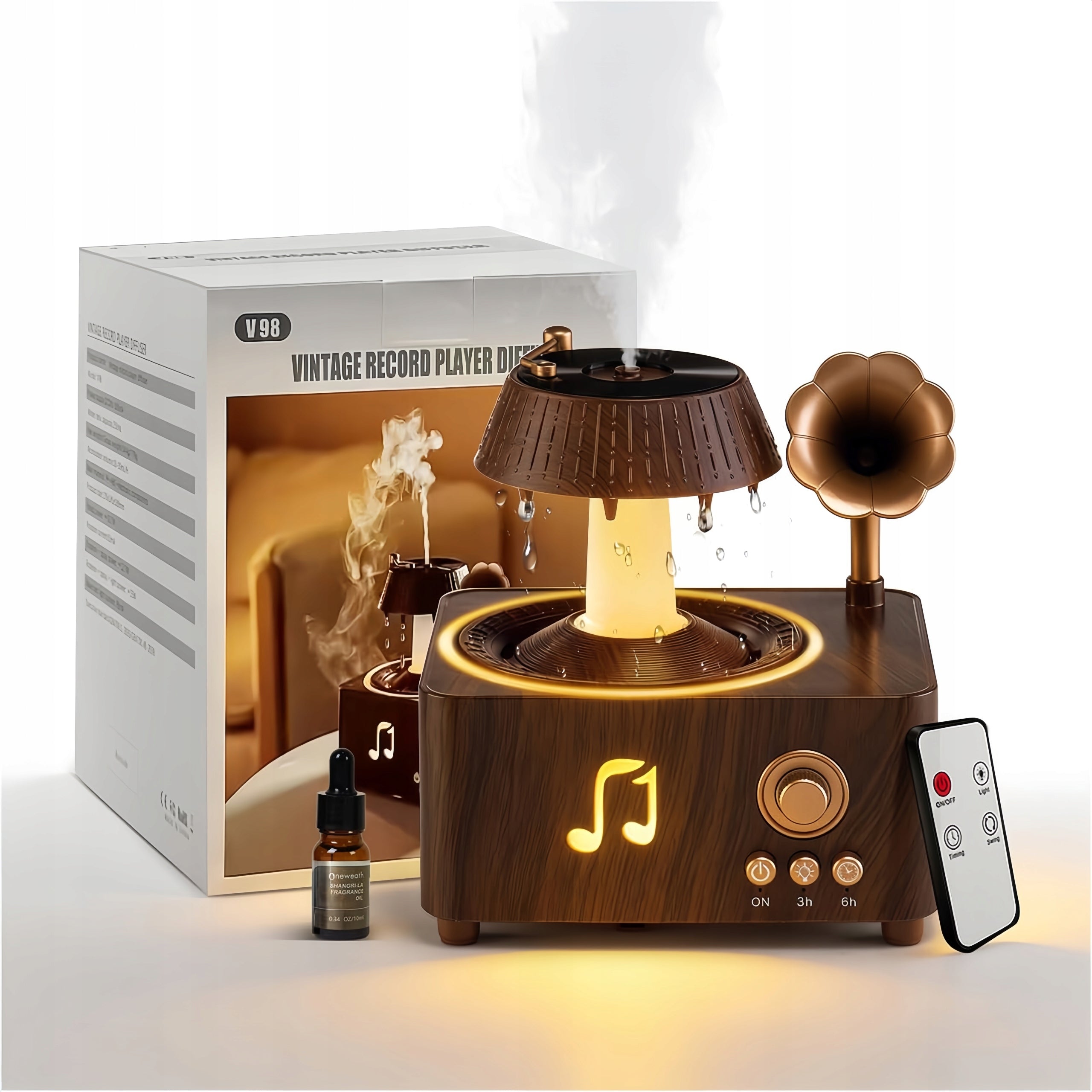 Aromatherapy Diffuser Oil Humidifier with Essential for Home, 250ml