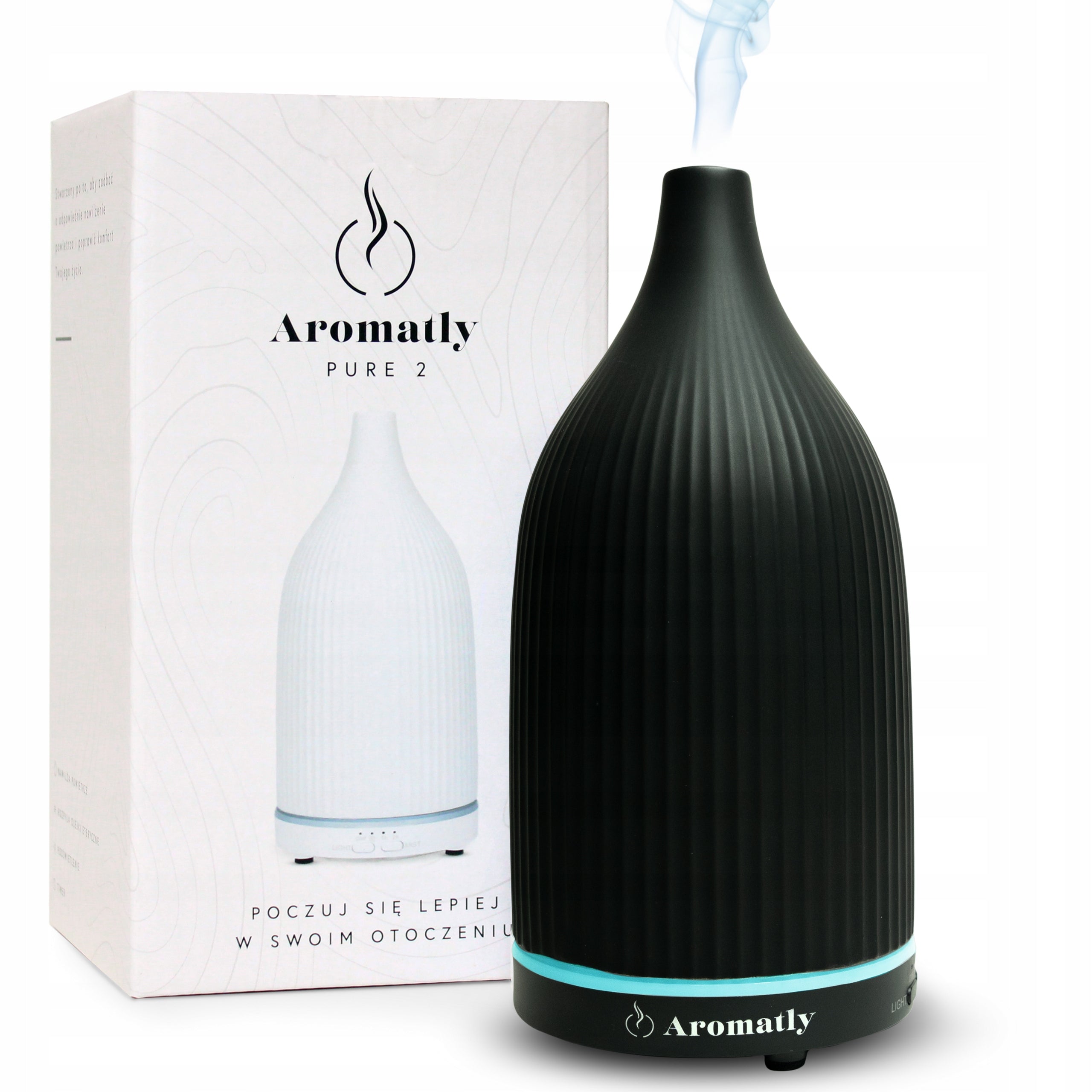 Aromatly Fragrance Diffuser Ceramic Aromatherapy Night Light | GIFT