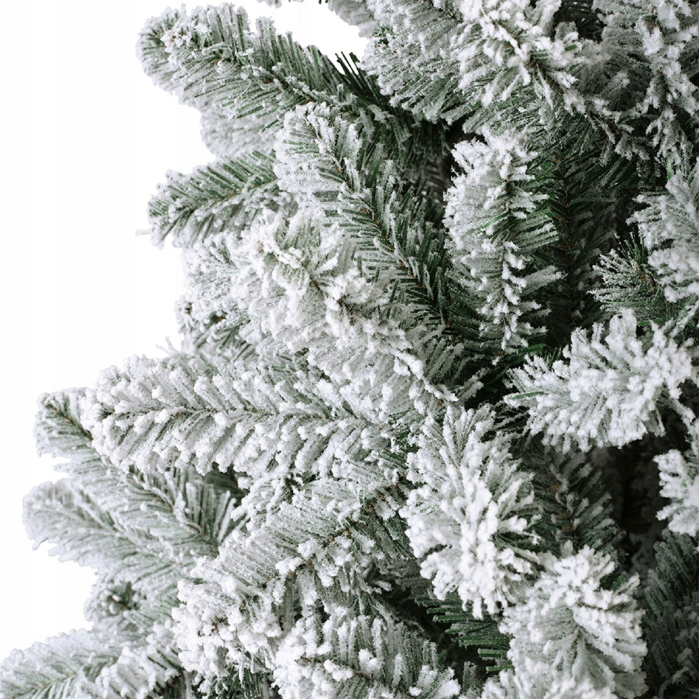 Artificial Christmas Tree Dense Imperial Pine 210 cm Snow-covered PREMIUM + Stand Packaging status original