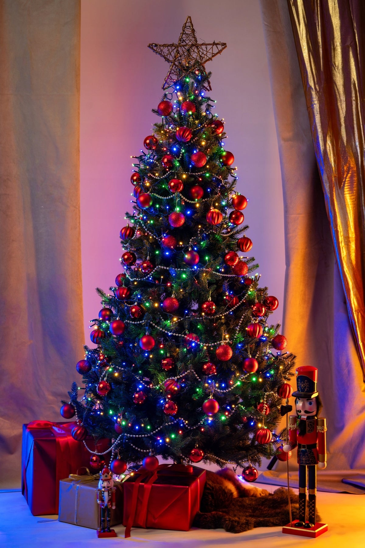 Artificial Christmas tree dense Forest SPRUCE 220 cm Corciano Christmas green Packaging status original