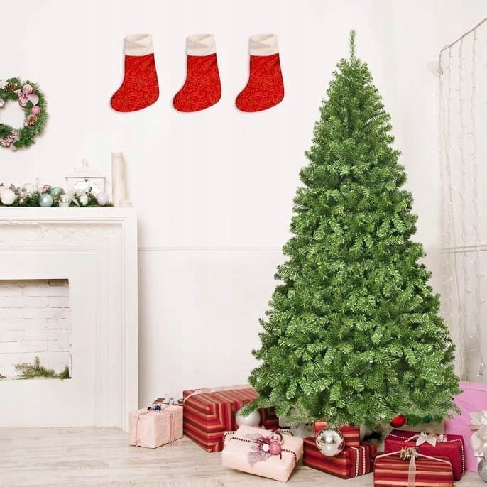 Artificial Christmas tree spruce 230 cm without ornaments Brand Costway