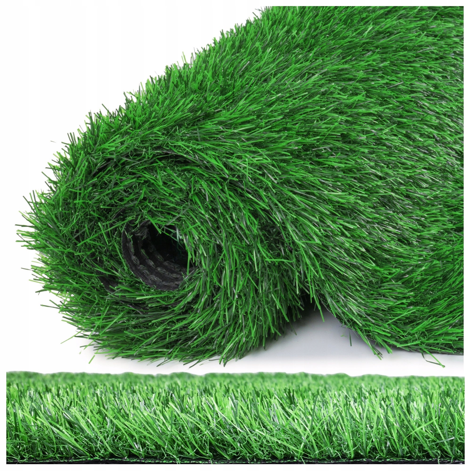 Artificial Grass 4m Thick High 30mm Soft Green with Rolls for Terrace Balcony