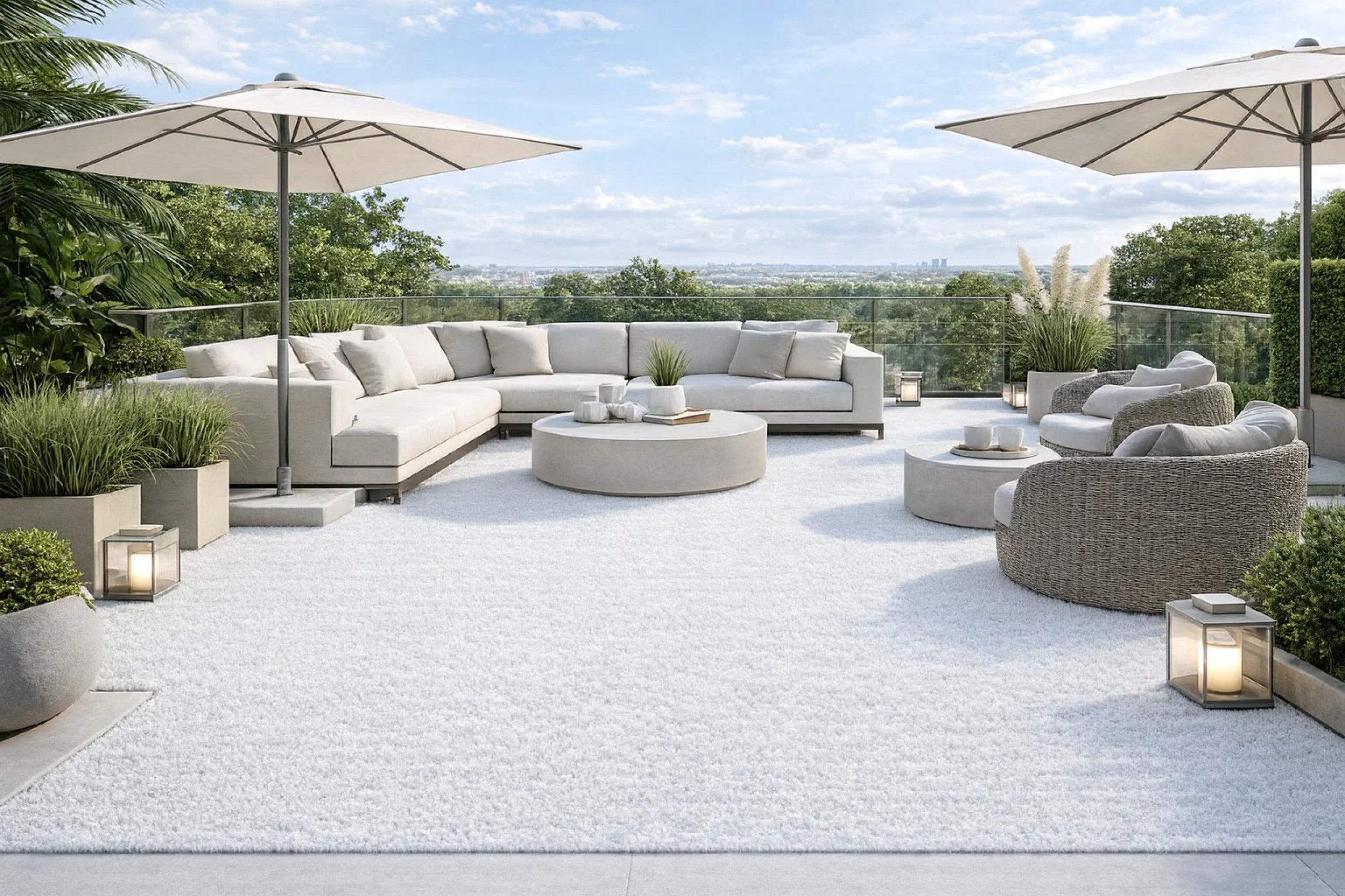 Artificial Grass WINTER Murray 7mm 4M Brand no brand