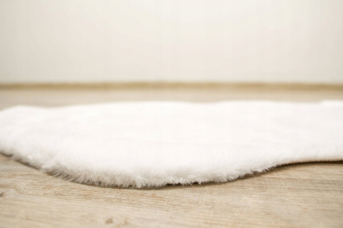 Artificial Leather Rabbit 120*160cm white Manufacturer code sztuczna skóra biały