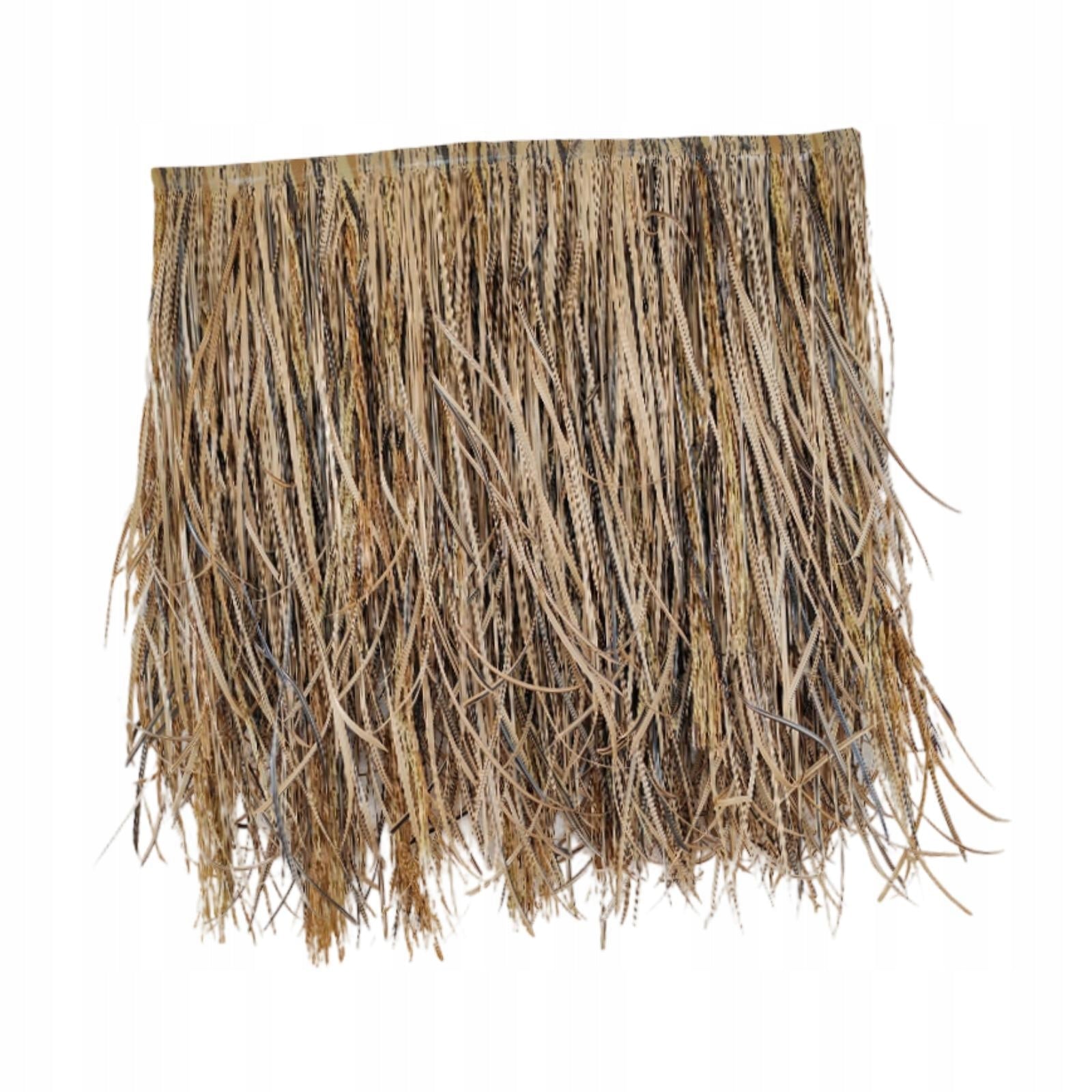 Artificial Thatch Roofing Patio Umbrella Cover Bar Hut Grass Style D Packaging status original