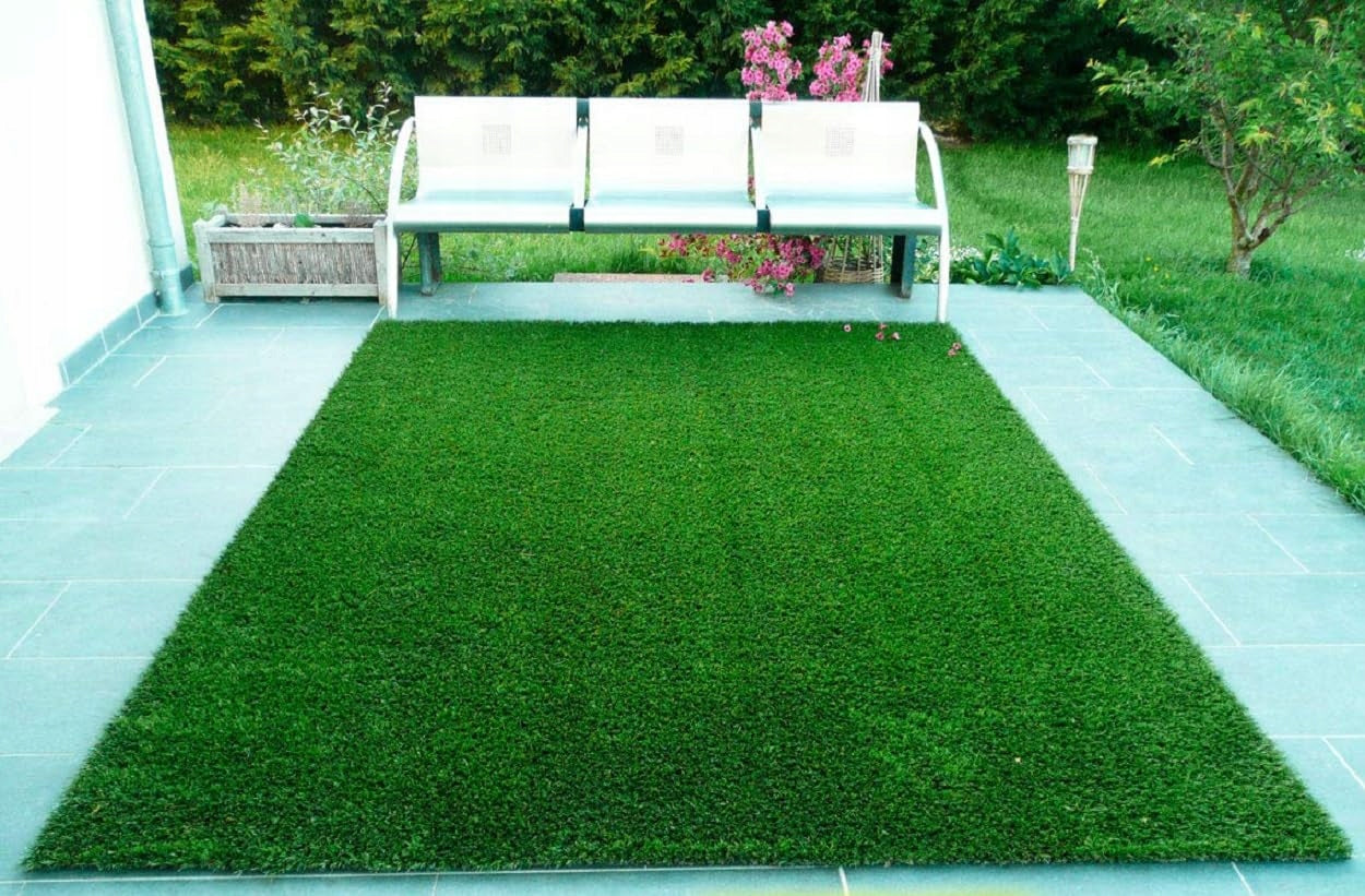 Artificial grass 150x250cm PITCH TERRACE BALCONY OUTDOOR CARPET GREEN