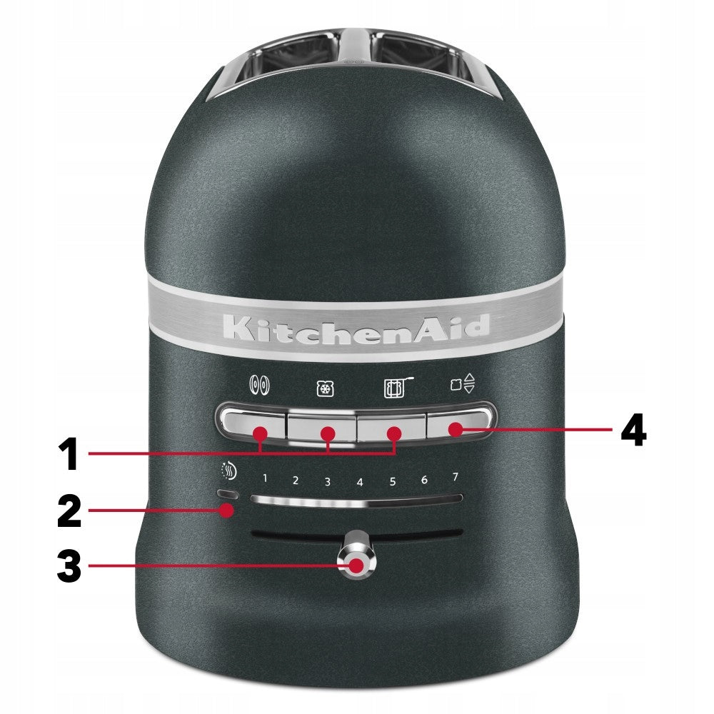 Artisan Toaster 5KMT2204EPP Avocado Power rating 1250 W