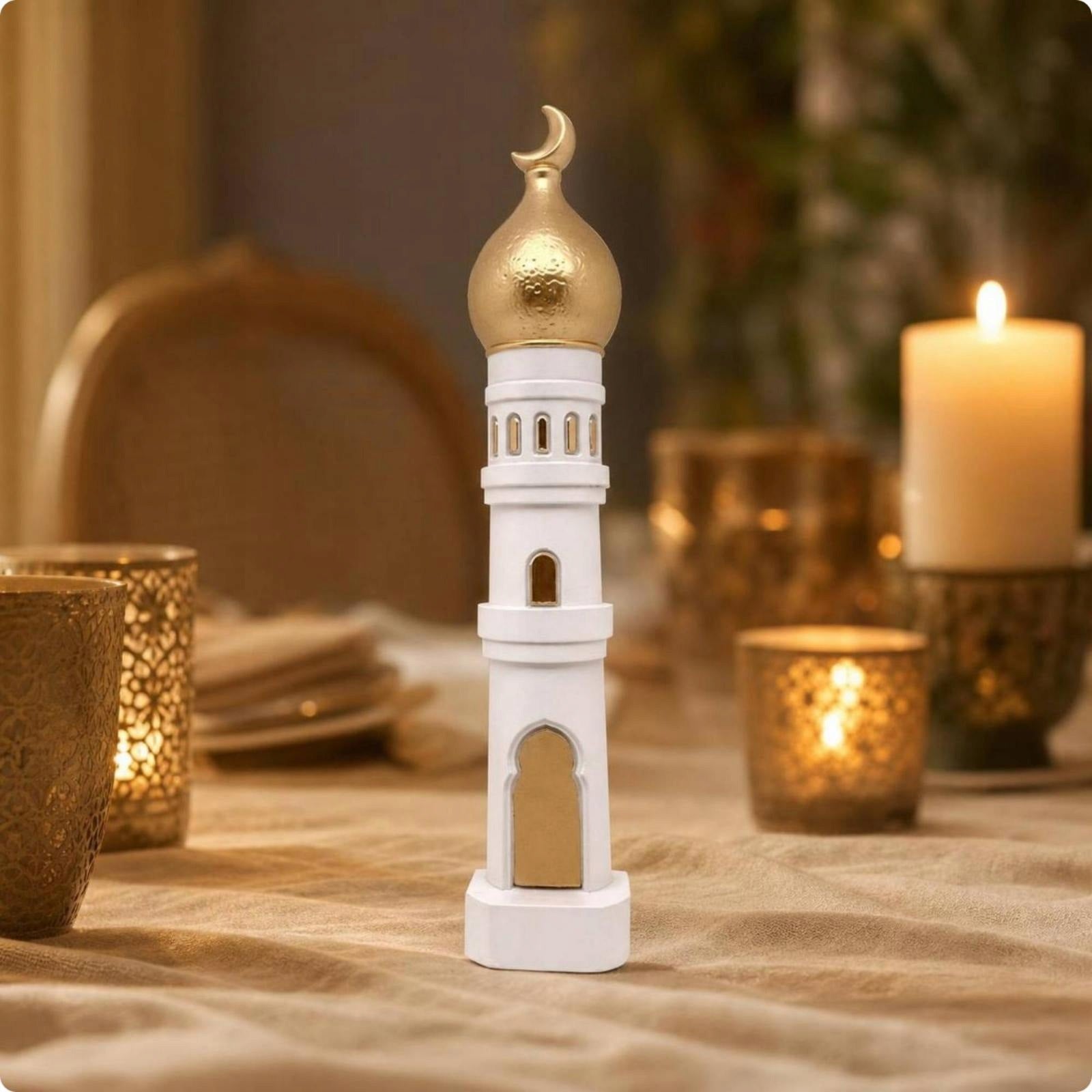 Artistic Tabletop Ornament | Architectural, moon shaped Moon Style G Medical device no