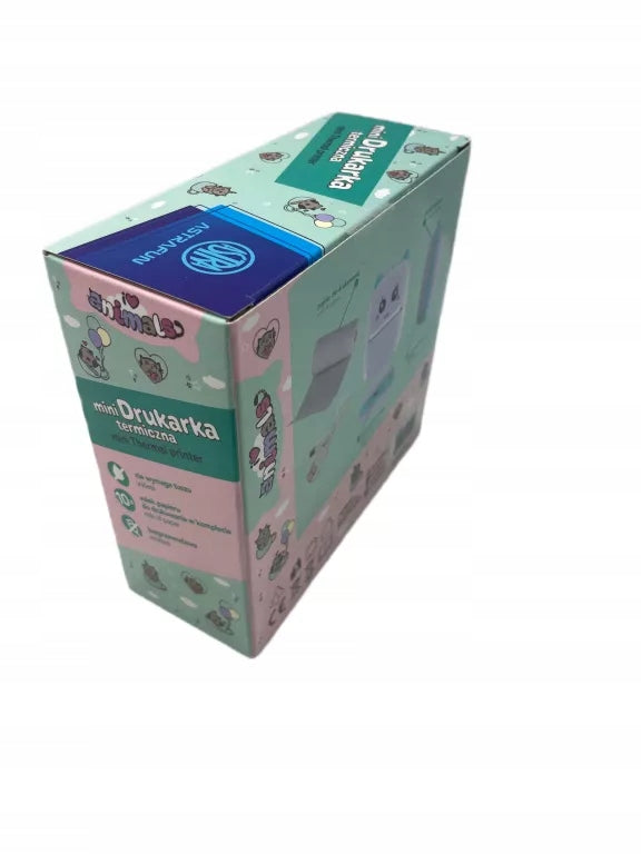 Astra Thermal printer fun Animals box + 10 rolls of printing paper Manufacturer code 5901137215013
