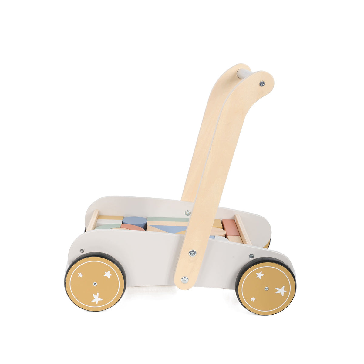 Atan wooden blocks walker - activity toy for toddlers Product weight with unit packaging 2320 kg