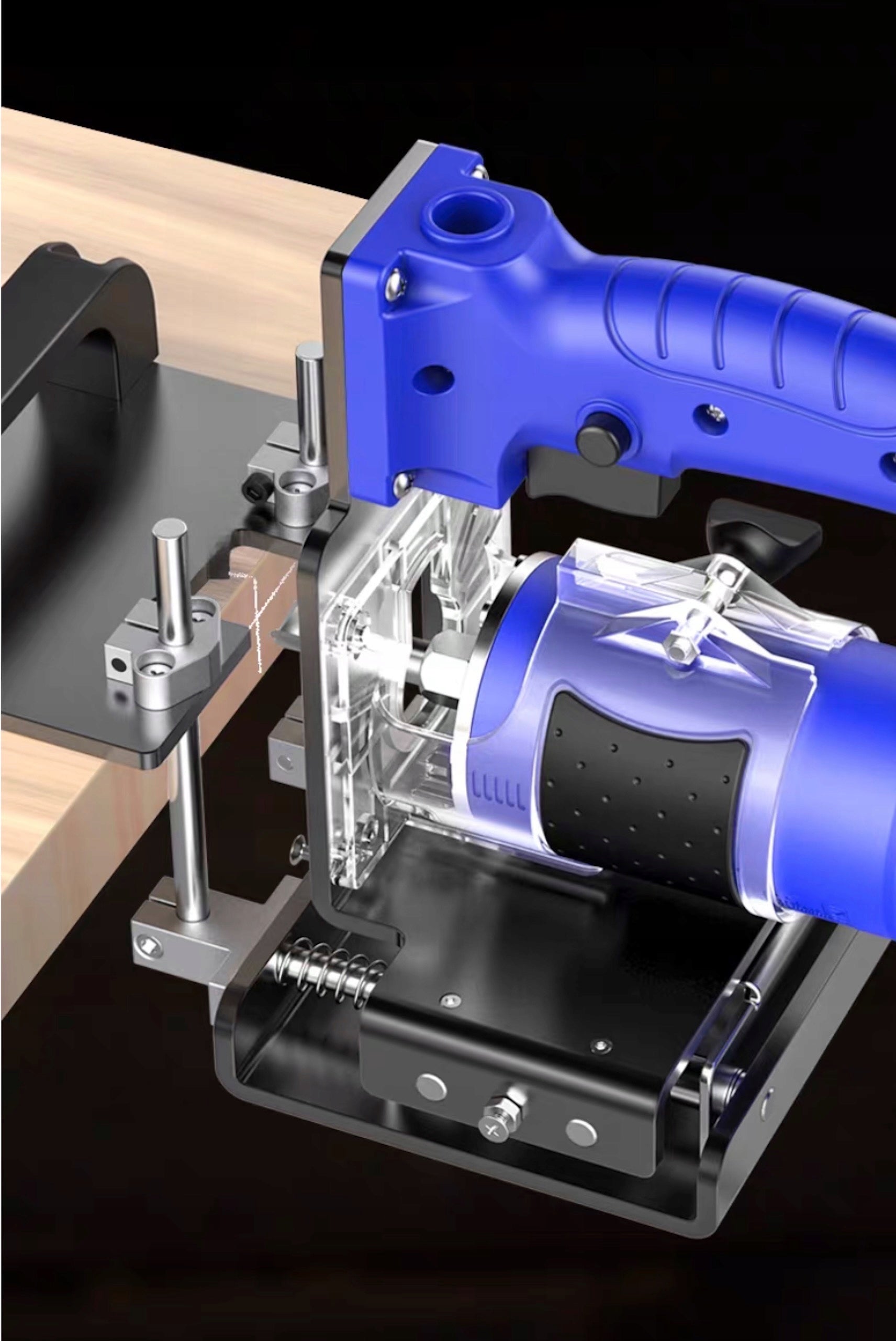 Attachment for connection outlet grooves leading high-spindle milling machine Packaging status original