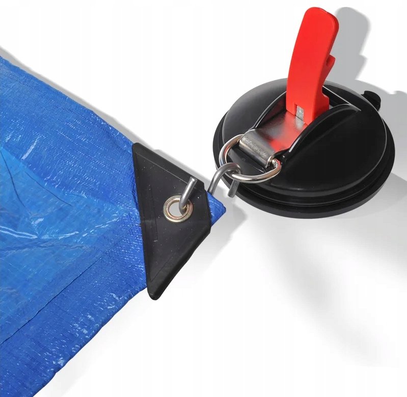 Attachment suction cup with hooks and ring ProPlus handle 115mm 10kg Packaging status original