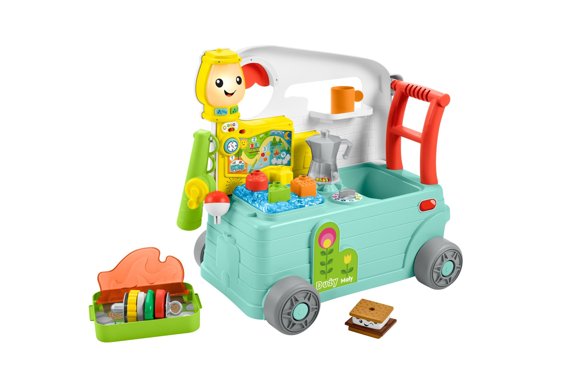 Attention Italian Fisher Price Cheerful Toddler Camper HCK55 Brand Fisher-Price