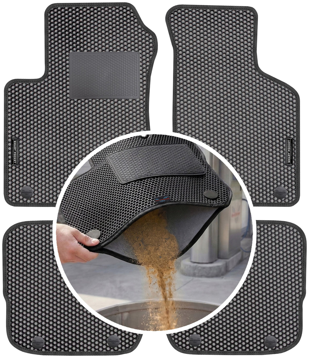 Audi A3 8L 1996-2003 EVA SMART POCKET Rugs