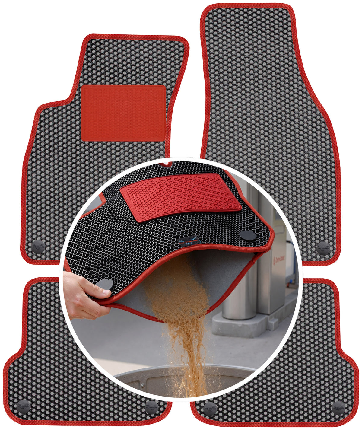 Audi A4 B6 B7 2001-2007 EVA SMART POCKET Rugs Packaging status original