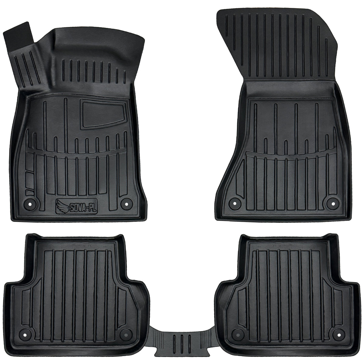 Audi A4 B9 (2015-2023) car mats station wagon, sedan