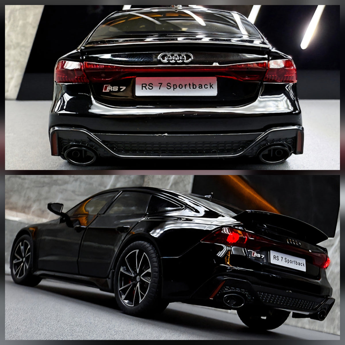 Audi RS7 1:32 - Metal - Model - Audi license - LED - Sound - Pull-Back Manufacturer code 32212