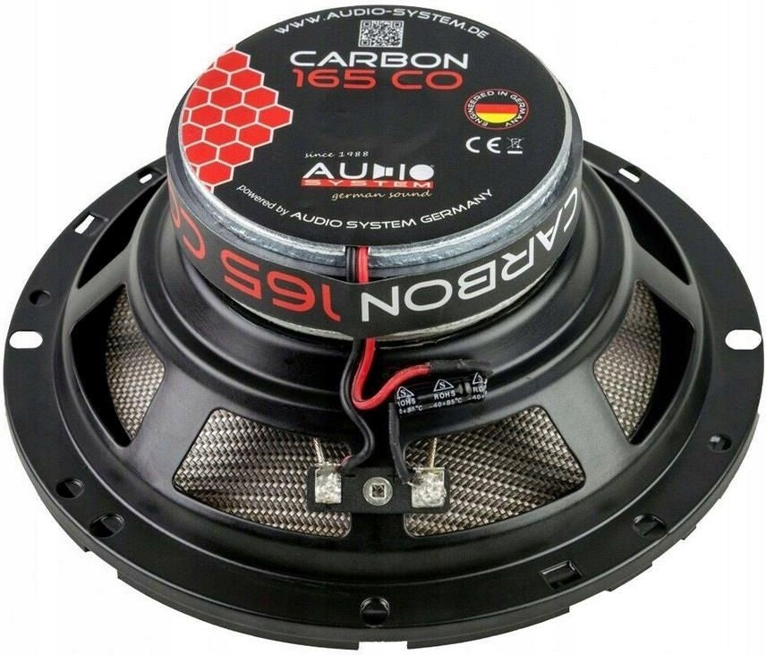 Audio System CARBON 165 CO - 2-Way Coaxial Car Speakers Packaging status original