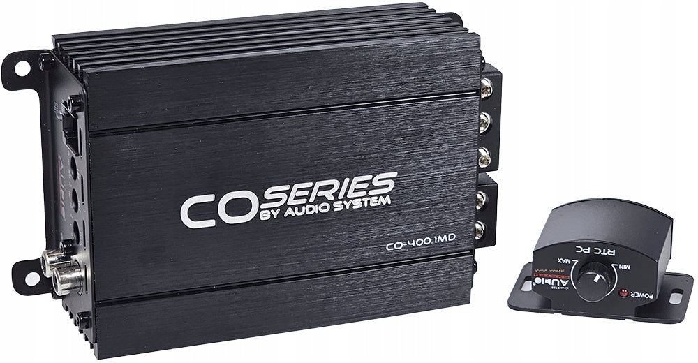 Audio System CO 400.1 MD subwoofer amplifier 400/300/180W RMS 1/2/4 Om