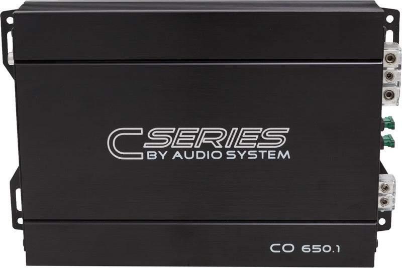 Audio System CO-650.1D 1300W/650W RMS Subwoofer Amplifier Hi-in Converter Manufacturer code CO650.1D