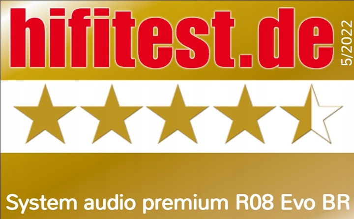 Audio System R 08 EVO Car Bass Speaker Subwoofer 200mm 2 x 4 Ohm EAN (GTIN) 4260101643599