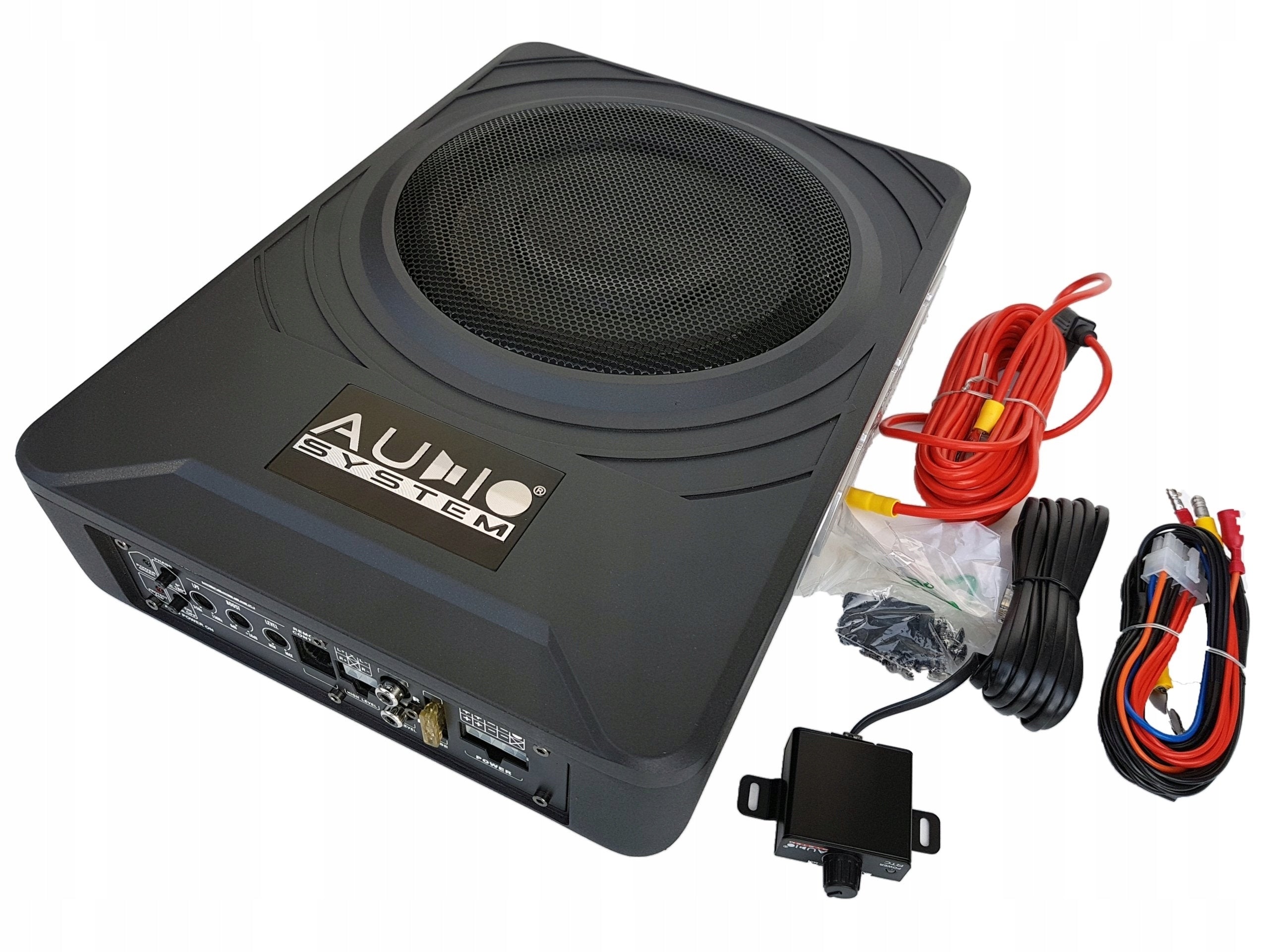 Audio System US08 Subwoofer active under seat couch for trunk