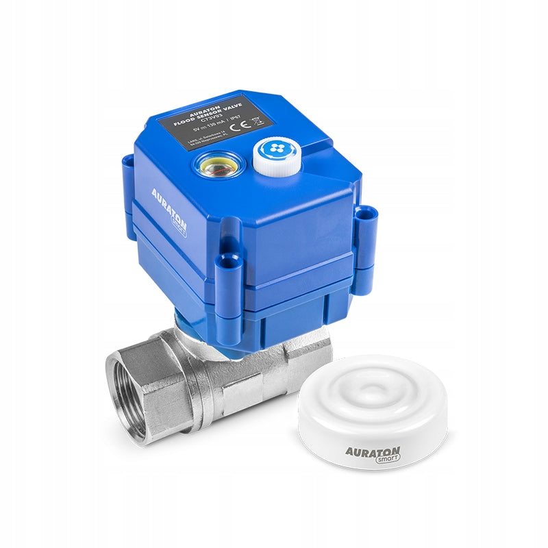 Auraton Water Stop Set flood sensor + 3/4 valve