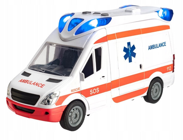 Auto Ambulance Bus Drive Sounds Opening Doors with Stretcher EAN (GTIN) 5905902931566
