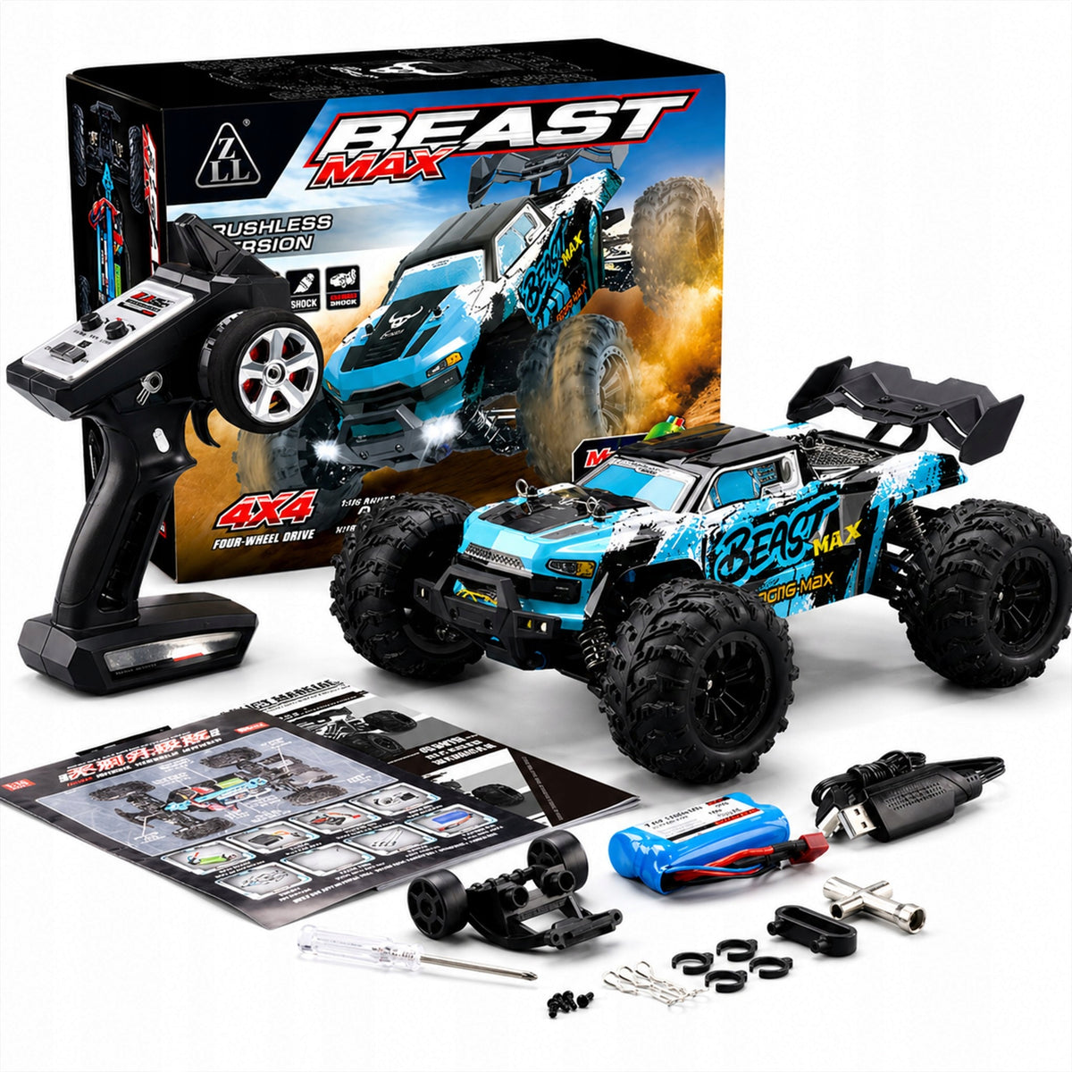 Auto Control Car ZLL SG116 MAX 1/16 2.4G 4WD 80 km/h