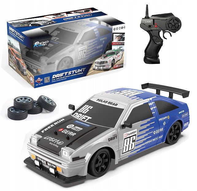 Auto Drift Large Car REMOTE CONTROLLED 2.4Gz RC LED SMOKE 4x4 Brand HB Toys