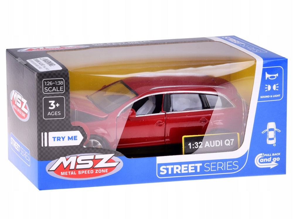 Auto Suv Audi Q7 1:32 metal car 5905258522753 EAN (GTIN) 5905258522753