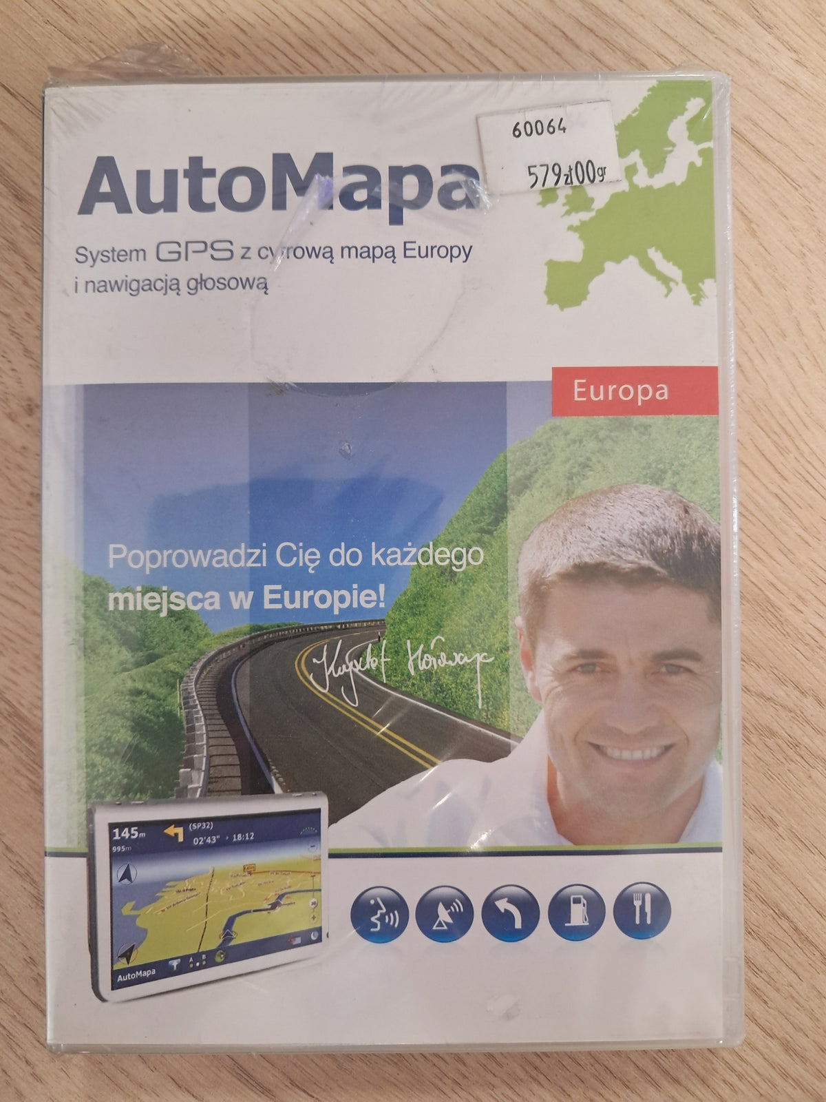 AutoMapa Europe and Poland 1 Year Windows CE | Factory Retro BOX