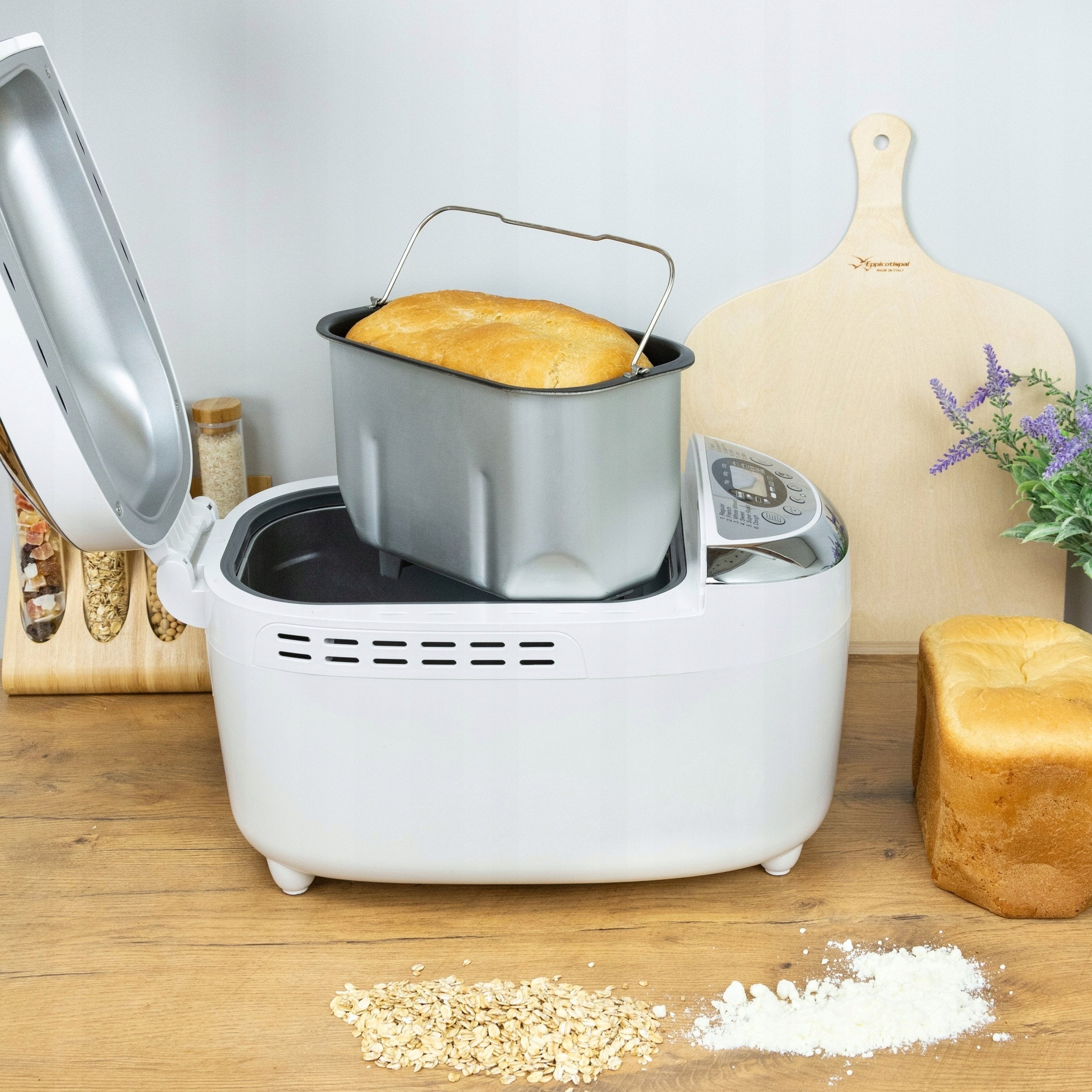 Automatic Bread Maker First Austria 12 Programs White Manufacturer code 5152-3
