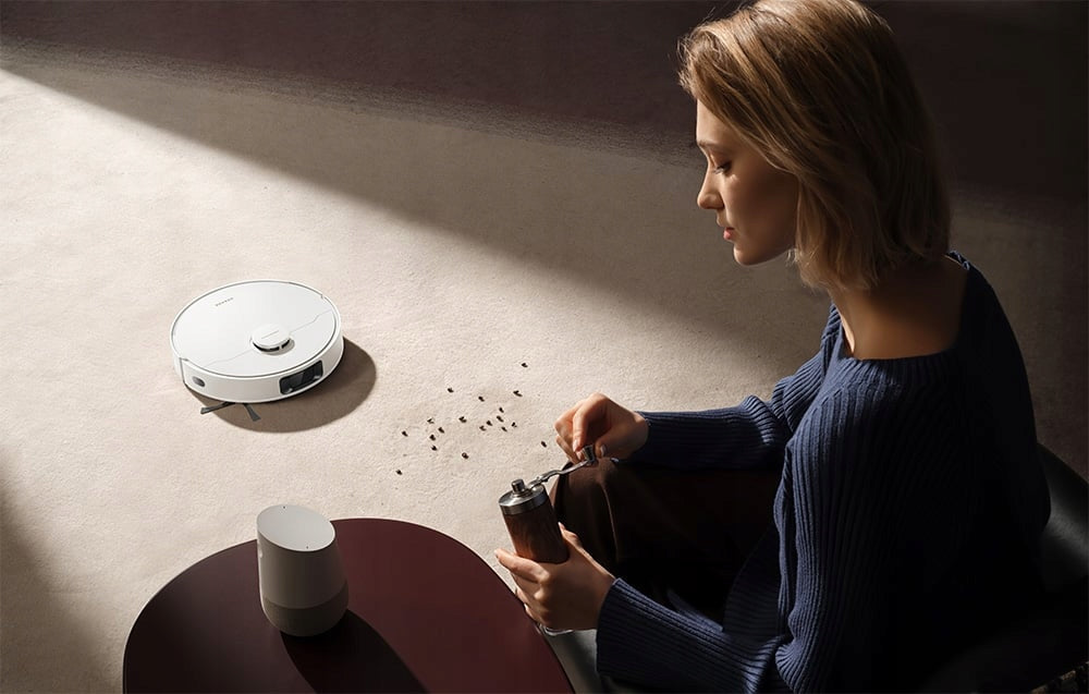 Automatic Cleaning Robot Dreame D20 Plus White Mopping 13000 Pa Wireless operating time 285 min