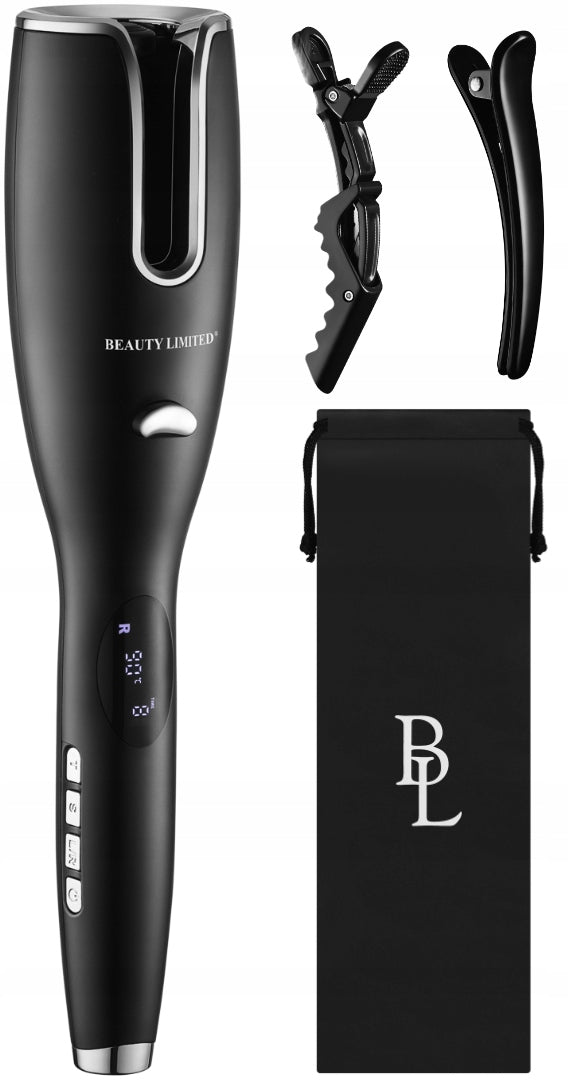 Automatic Curler CERAMIC ROTARY FAST HEATING LCD 50W