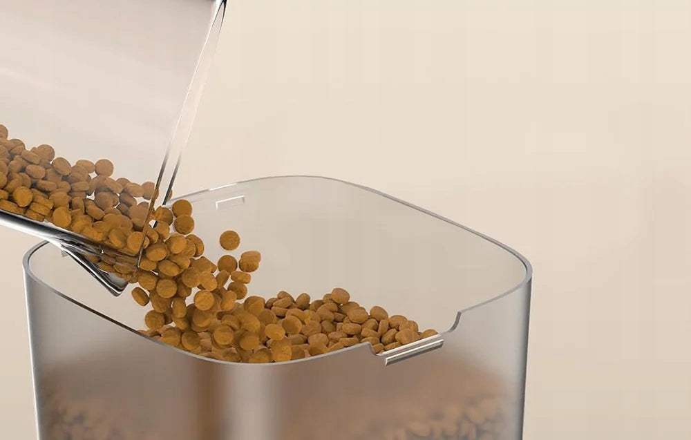 Automatic Dispenser Food Feeder ONEISALL for Cat Dog White 1,2L Manufacturer code PFD001 Pro