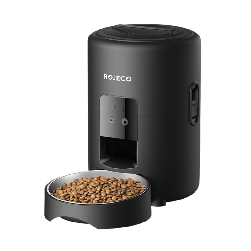 Automatic Dog Food Dispenser ROJECO 2L WiFi Stainless Steel Manufacturer code RWSQZDTWF-2L