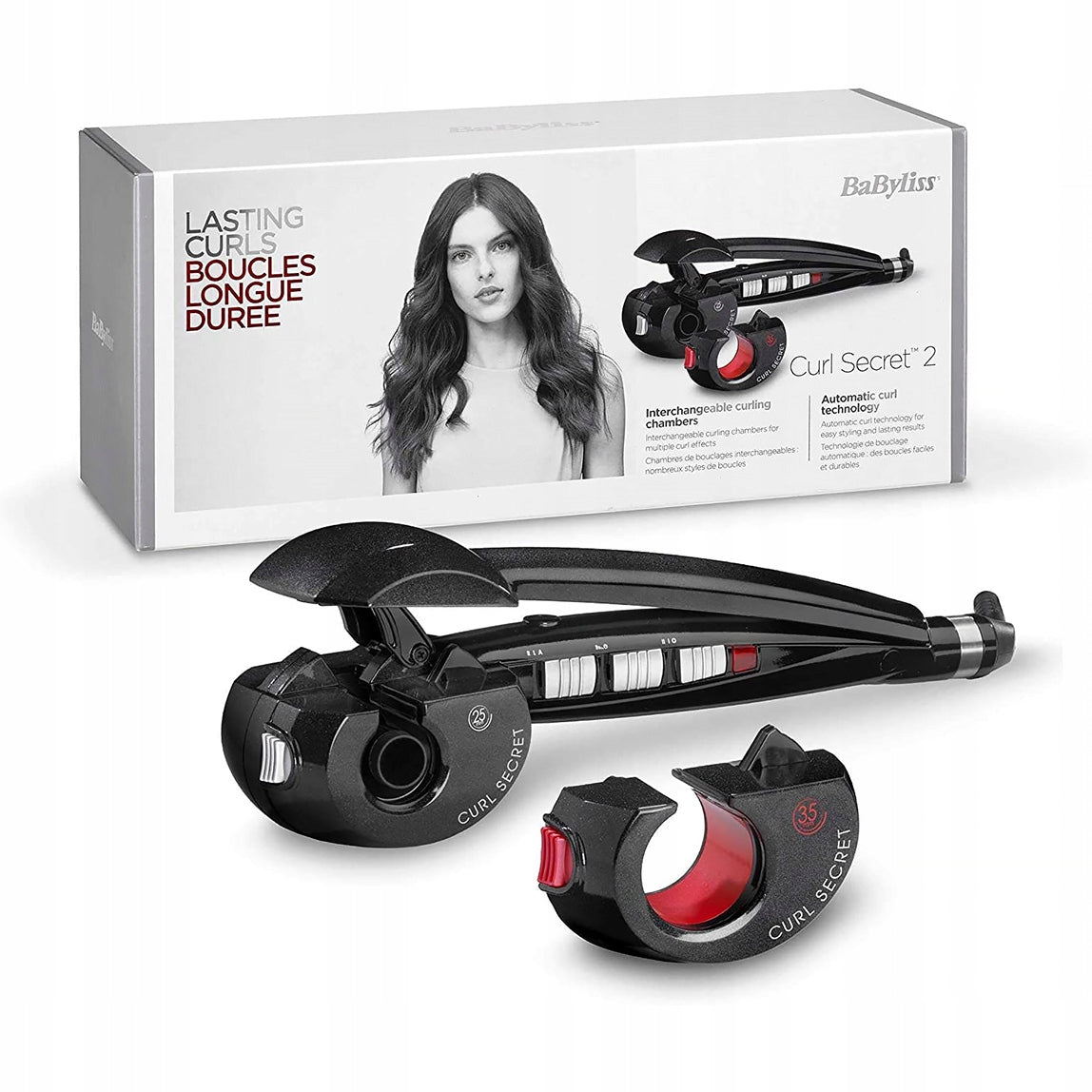Automatic Ionization Curler 230°C BaByliss Curl Secret 2 C1300E Brand BaByliss