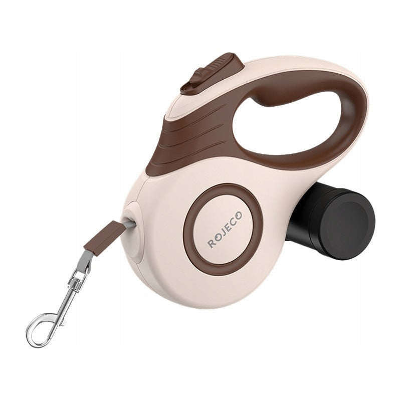Automatic Lanyard ROJECO A12 Brown Length 5m With Pouch Container