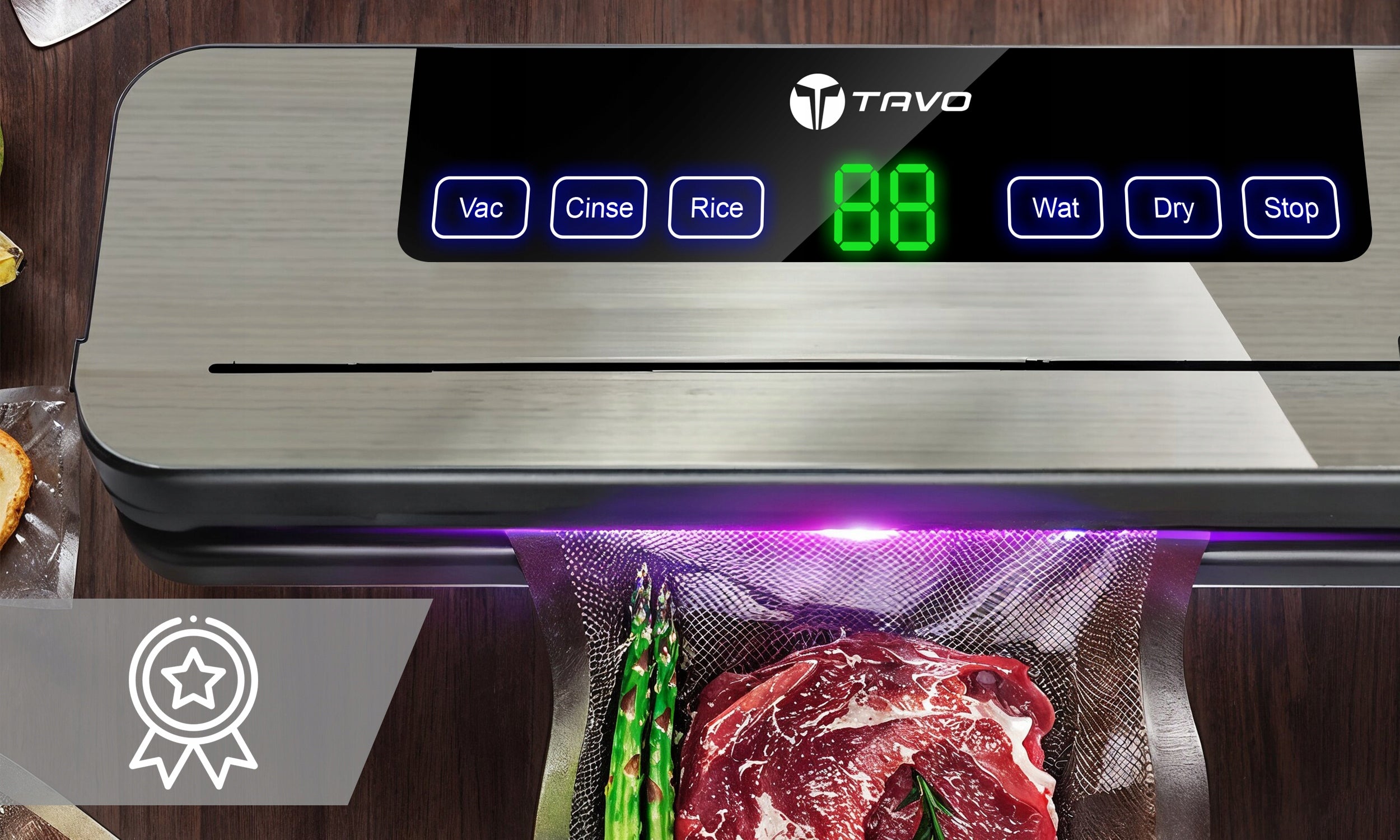 Automatic Vacuum Welding Machine for Food Foil MAX Brand TAVO