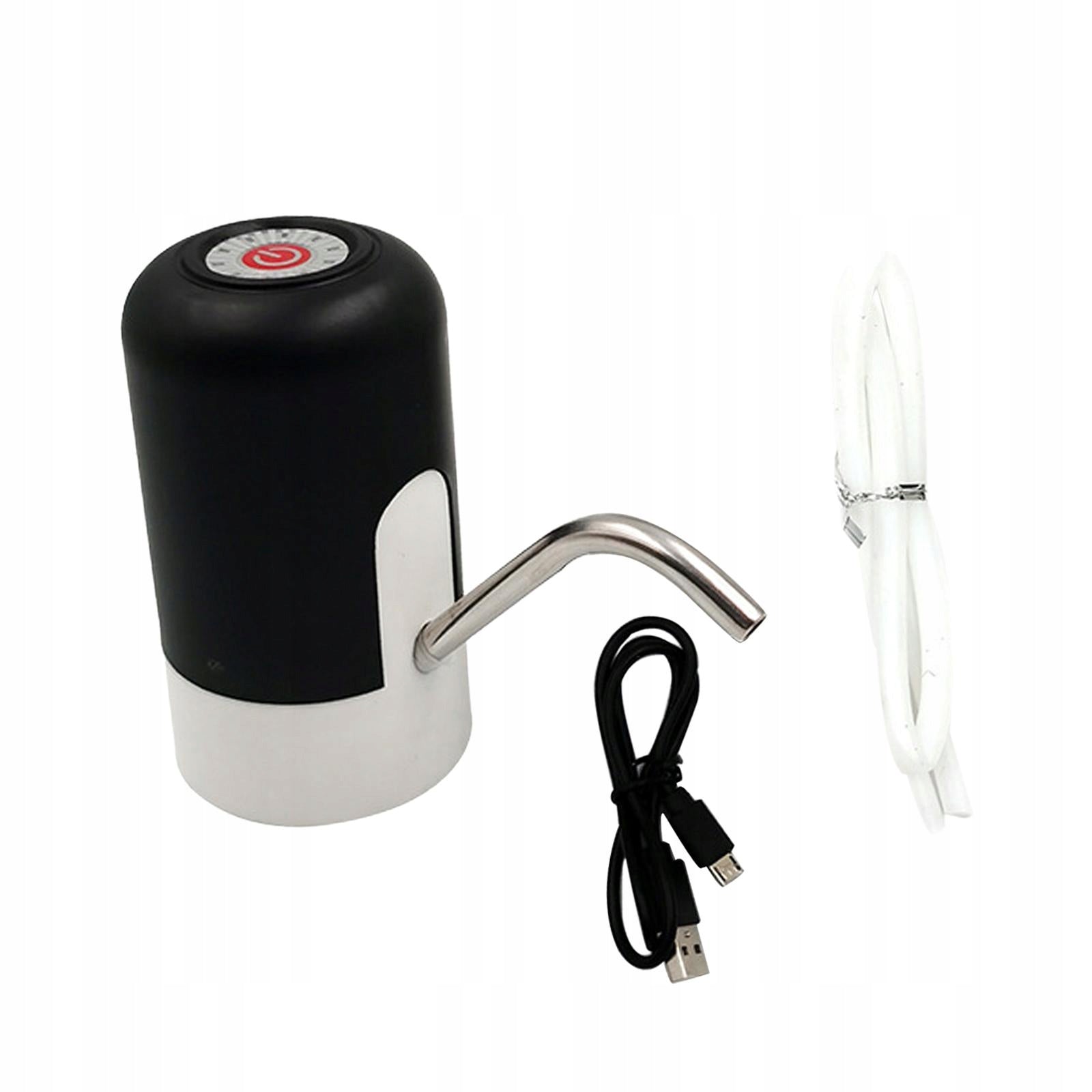 Automatic Water Dispenser Rechargeable Electric Water Jug Dispenser Black