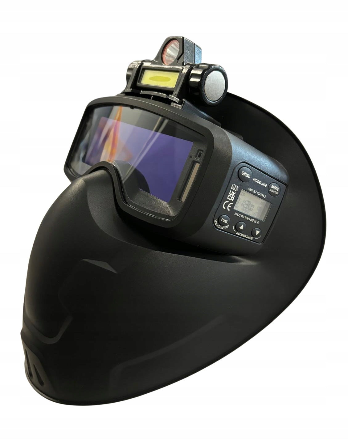 Automatic Welding Goggles ALT2.G30LED With LED Flashlight Welding Mask Packaging status original