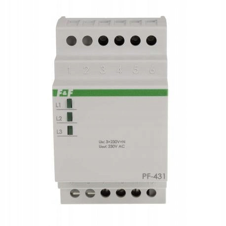 Automatic phase switch 16A F&F PF-431