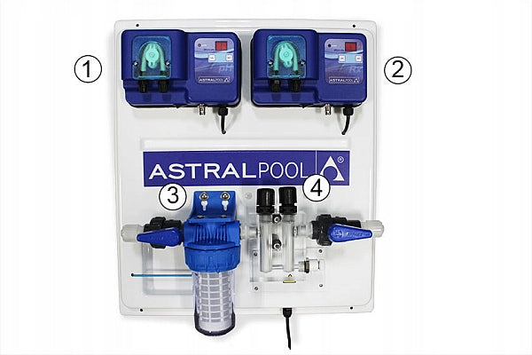 Automatic pool chemistry dosing system Micro pH/Redox MS27355 Brand Astralpool