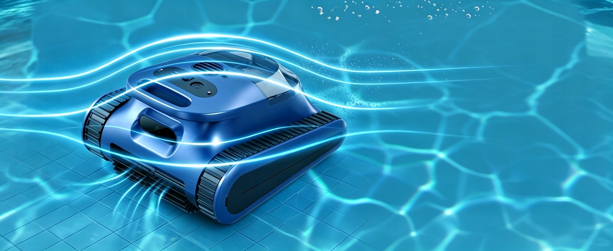 Automatic pool vacuum cleaner APP 200m² SAT30 PRO Customs tariff code 85081100
