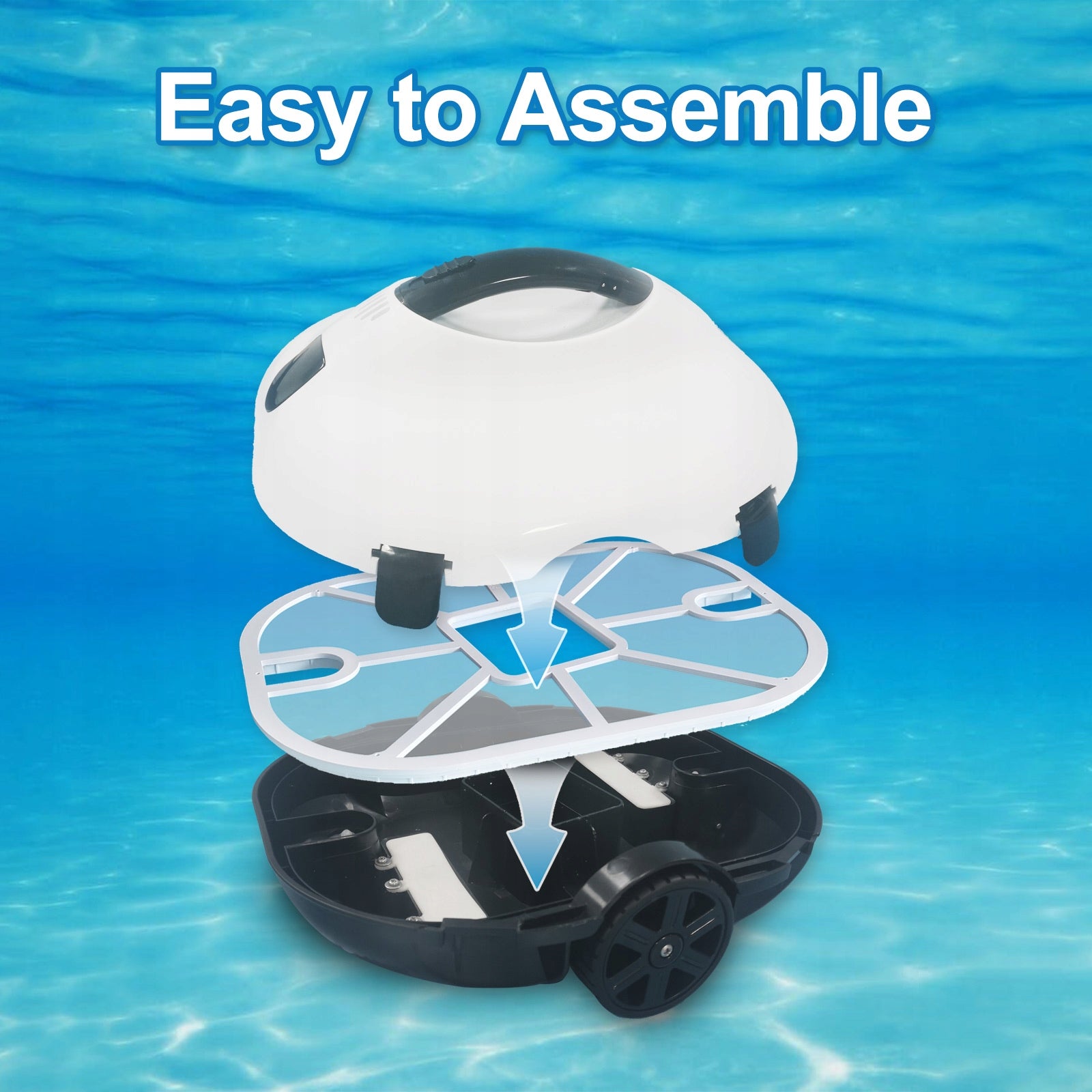 Automatic vacuum cleaner pool cleaning robot Blossom PC2332 130min Model Blossom PC2332 130 min Swimming Pools Accessories