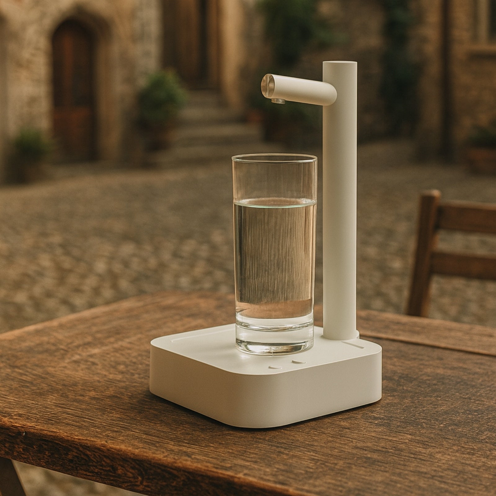 Automatic water dispenser T30, USB charging, white