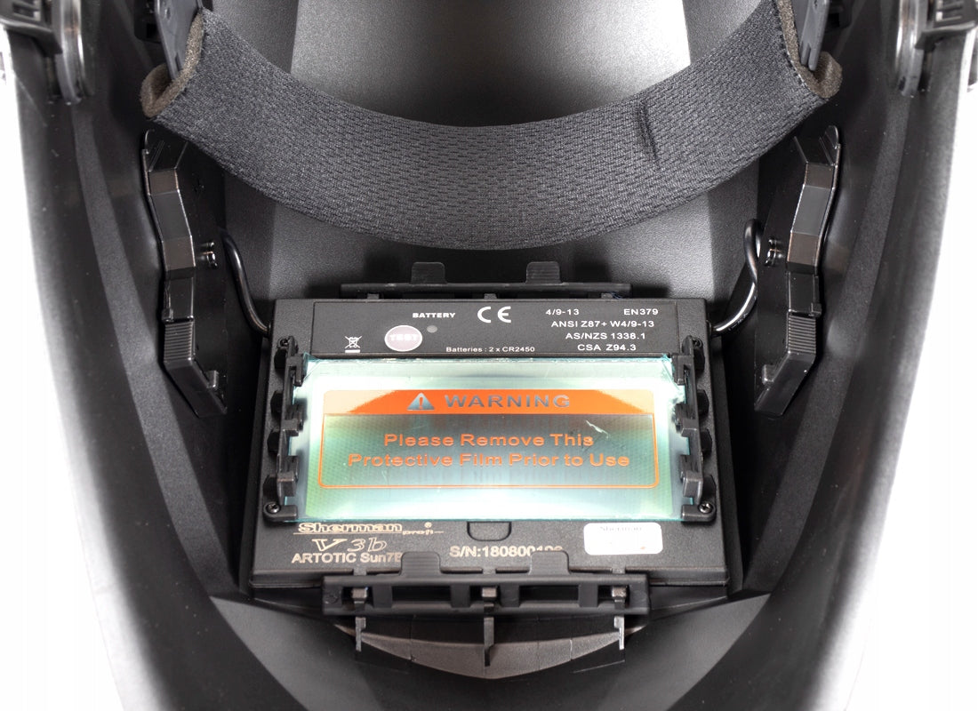 Automatic welding visor Sherman V3B TRUE COLOR Medical device no