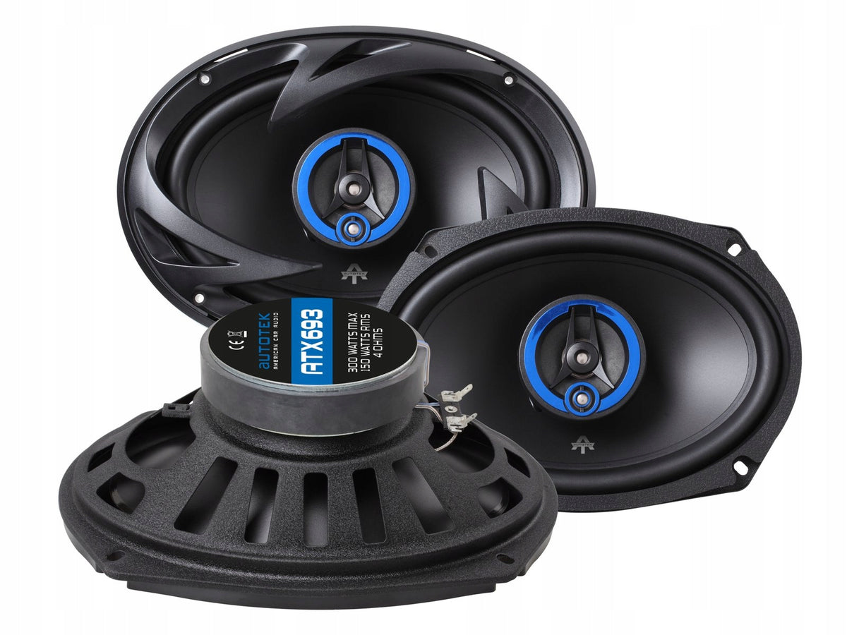 Autotek ATX693 - 6x9 inch three-way speakers