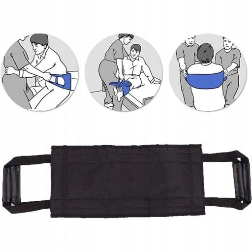 Auxiliary belt with sponge and handles for carrying patients/older people Brand no brand